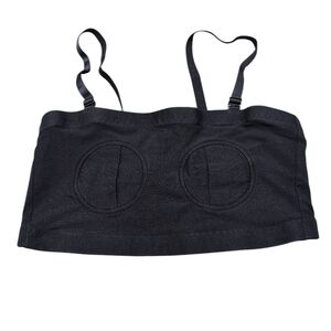Hofish Pumping Bra Black Size Large